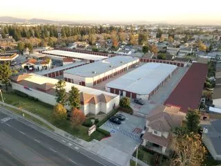 Price Self Storage Rancho Arrow aerial view of the facility